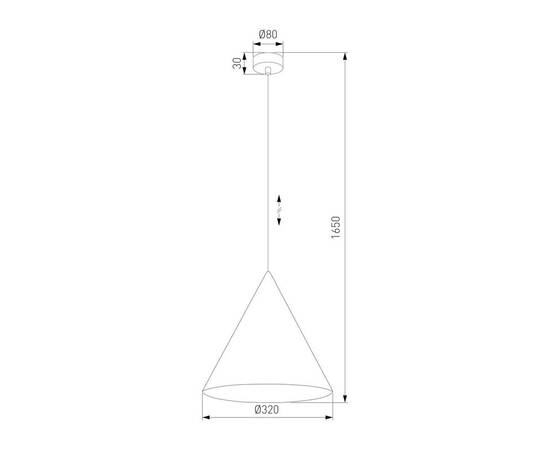 Подвесной светильник TK Lighting 3281 Cono, изображение 2