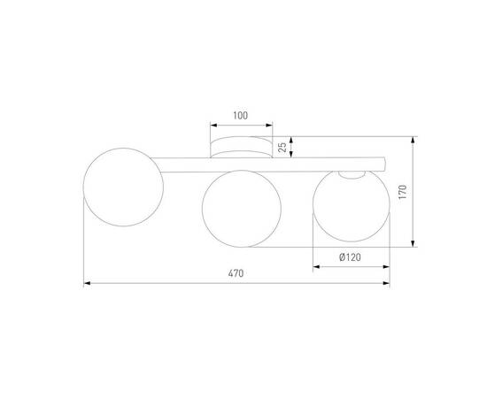 Потолочная люстра TK Lighting 6855 Estera, изображение 2