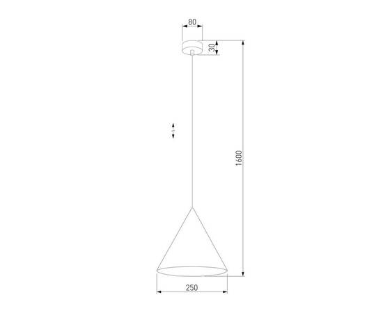 Подвесной светильник TK Lighting 10077 Cono, изображение 2