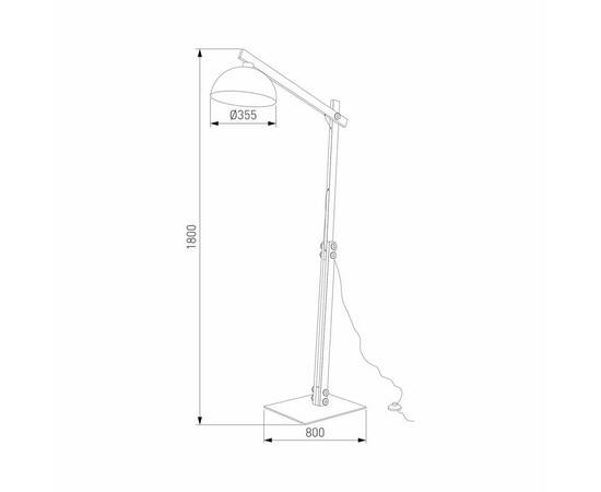 Торшер TK Lighting 6319 Oslo, изображение 2