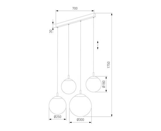 Подвесной светильник TK Lighting 4790 Esme, изображение 2
