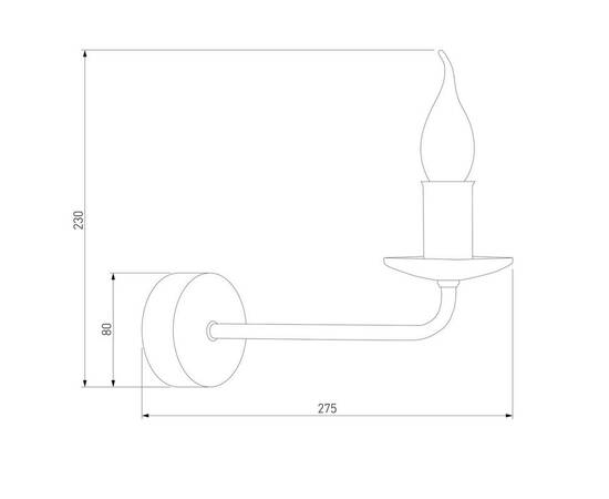 Бра TK Lighting 4611 Limal, изображение 2