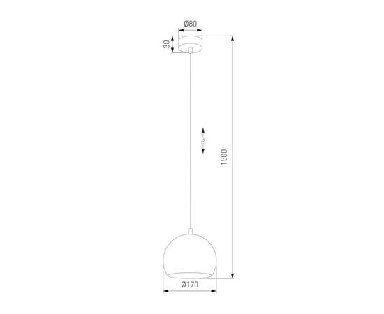 Подвесной светильник TK Lighting 10174 Zoe, изображение 2