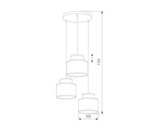 Подвесная люстра TK Lighting 2759 Duo, изображение 2