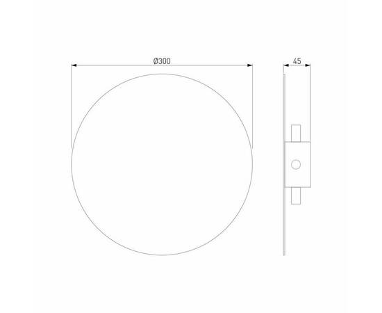 Настенный светильник TK Lighting 5911 Luna, изображение 2