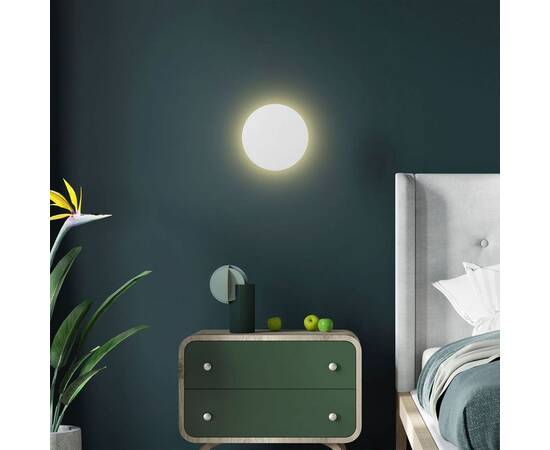 Настенный светильник TK Lighting 6009 Luna White, изображение 4