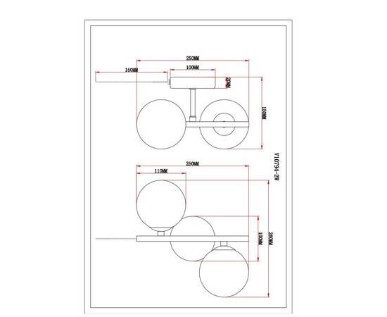 Бра Moderli Molly V10794-2W, изображение 2