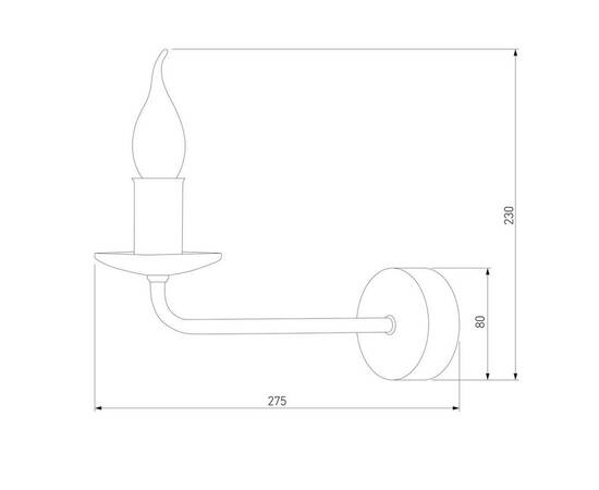 Бра TK Lighting 10244 Limal, изображение 2