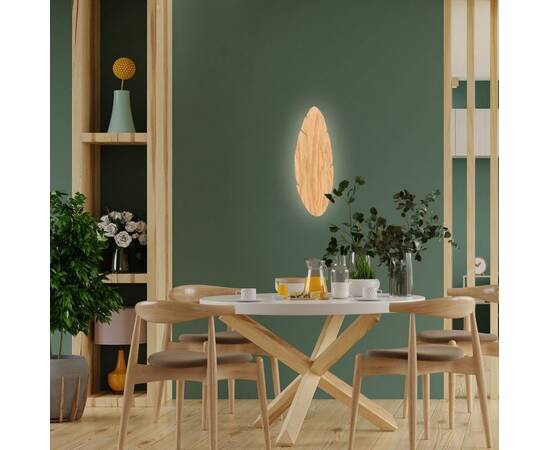 Настенный светильник TK Lighting 4678 Hoja Wood, изображение 3