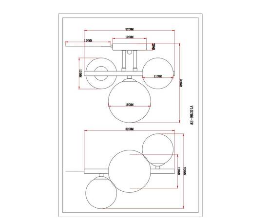 Бра Moderli Molly V10786-3W, изображение 2