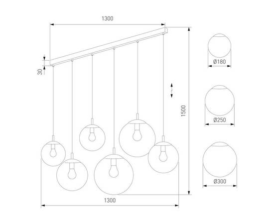 Подвесной светильник TK Lighting 4797 Esme, изображение 2