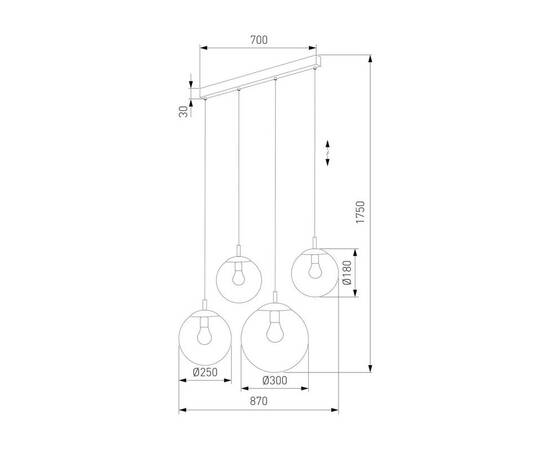Подвесной светильник TK Lighting 4795 Esme, изображение 2