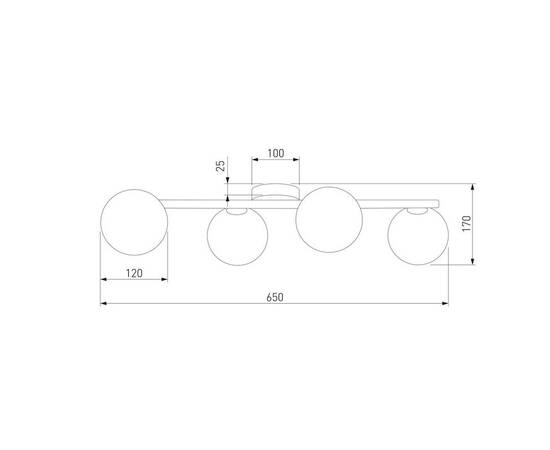 Потолочная люстра TK Lighting 5769 Estera Wood, изображение 2