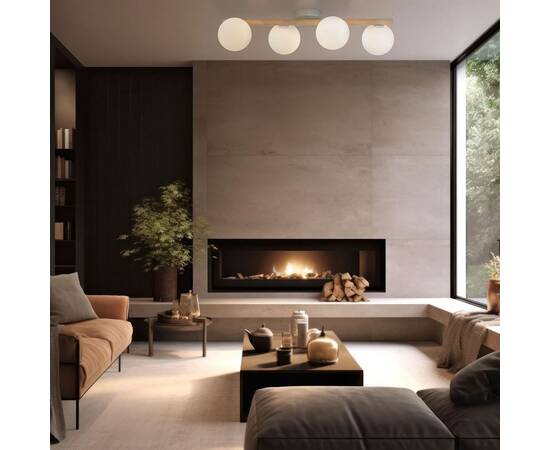 Потолочная люстра TK Lighting 5769 Estera Wood, изображение 3