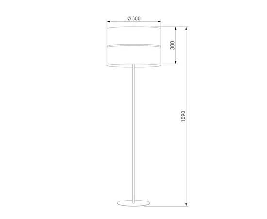 Торшер TK Lighting 5241 Linobianco, изображение 2