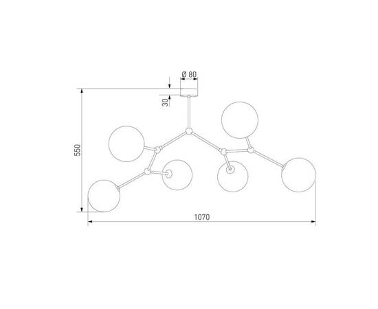 Подвесная люстра TK Lighting 10071 Fairy, изображение 2