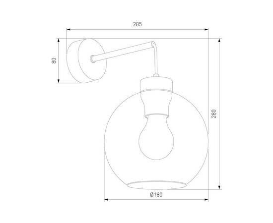 Бра TK Lighting 10243 Cubus, изображение 2