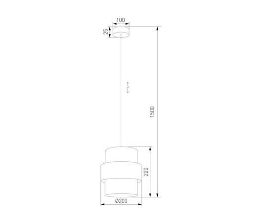 Подвесной светильник TK Lighting 5401 Calisto, изображение 2