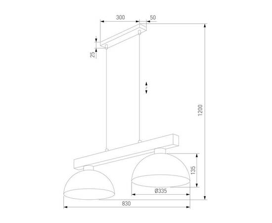 Подвесной светильник TK Lighting 4713 Oslo, изображение 2