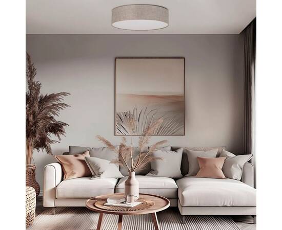 Потолочный светильник TK Lighting 5638 Rondo Linen, изображение 3