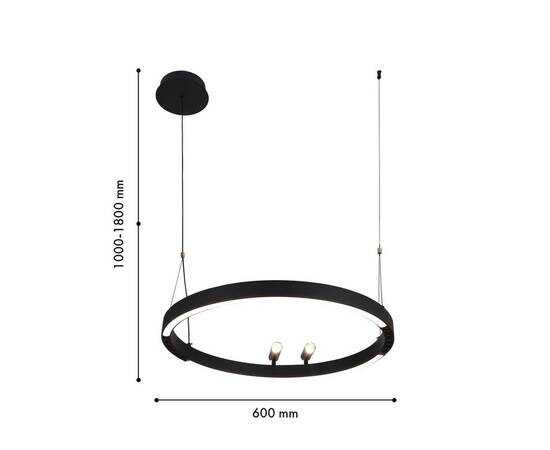 Подвесная светодиодная люстра F-Promo Slinga 4474-1P, изображение 2