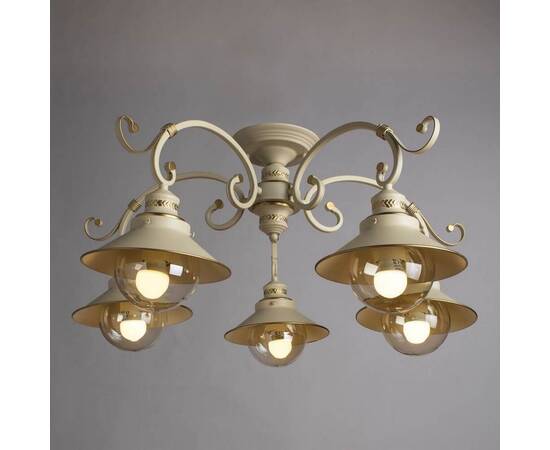 Потолочная люстра Arte Lamp 7 A4577PL-5WG, изображение 3