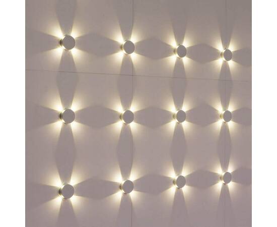 Настенный светодиодный светильник Arte Lamp Tamburello A1525AP-1WH, изображение 2