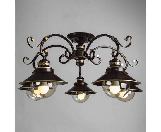 Потолочная люстра Arte Lamp 7 A4577PL-5CK, изображение 5