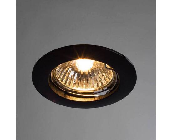 Встраиваемый светильник Arte Lamp Basic A2103PL-1BK, изображение 2