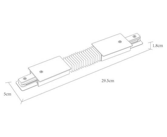 Коннектор гибкий Arte Lamp Track Accessories A150106, изображение 2