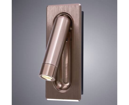 Светодиодный спот Arte Lamp Adhil A8236AP-1SG, изображение 2