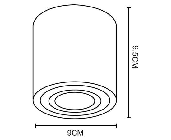 Потолочный светильник Arte Lamp Galopin A1460PL-1WH, изображение 3