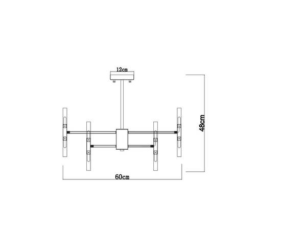 Подвесная люстра Arte Lamp Ramona A7410PL-24CC, изображение 2