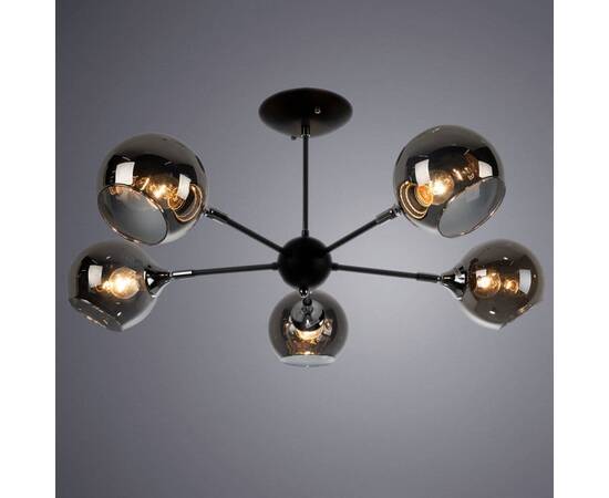 Потолочная люстра Arte Lamp Lagos A2708PL-5BK, изображение 2
