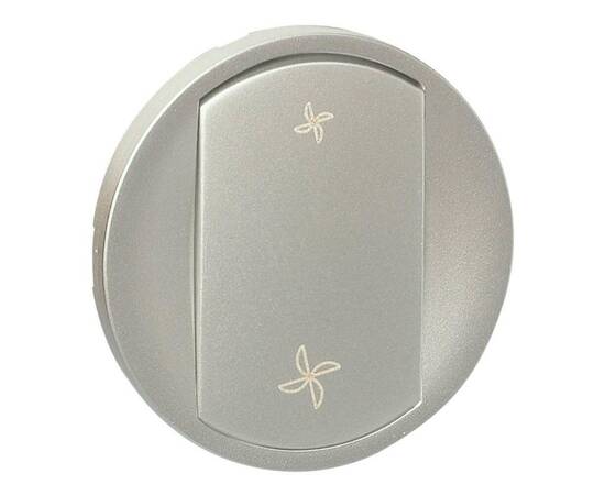 Лицевая панель Legrand Celiane переключателя вентиляции титановая 068361