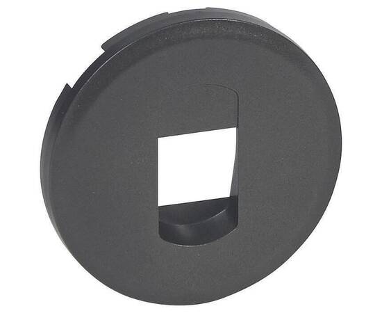 Лицевая панель Legrand Celiane розетки акустической графит 067813