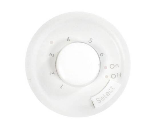 Лицевая панель Legrand Celiane термостата с датчиком для теплого пола белая 068249