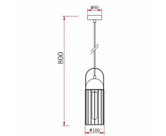 Подвесной светильник Rivoli Anemon 5062-201 Б0047359, изображение 2