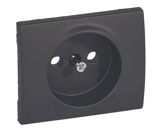 Лицевая панель Legrand Galea Life розетки 2К темная бронза 771226