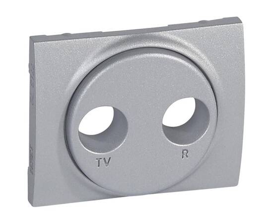 Лицевая панель Legrand Galea Life розетки TV-RD алюминий 771372