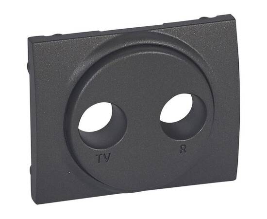 Лицевая панель Legrand Galea Life розетки TV-RD темная бронза 771272