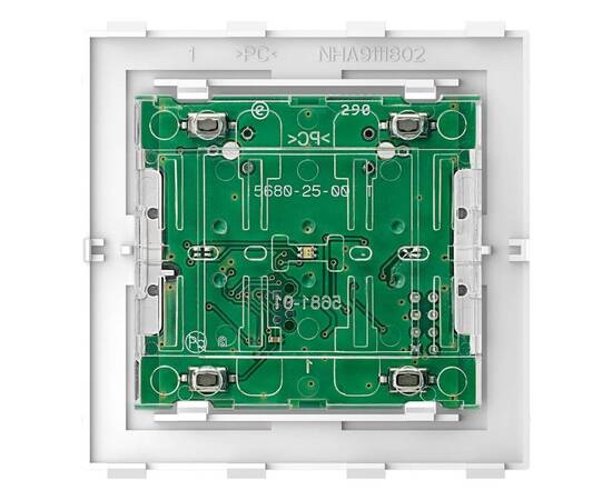 Кнопочный модуль Schneider Electric Merten D-Life PlusLink Wiser BLE двухклавишный MTN5123-6000