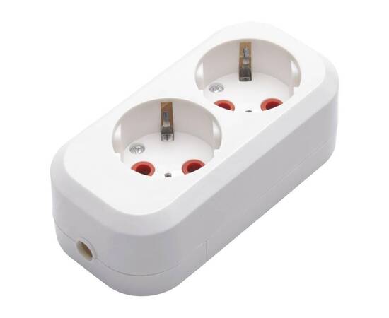 Колодка Feron Stekker 2гн с/з PST1621020 39010