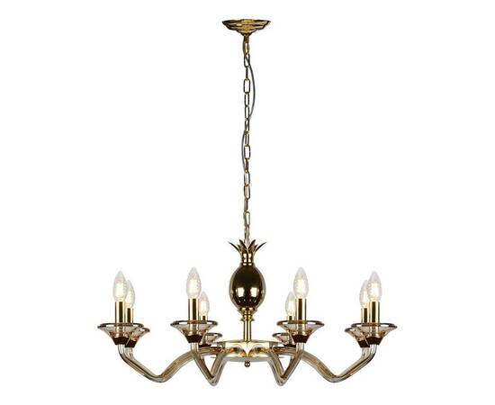 Подвесная люстра iLamp Flo YT2049-8 GD+COG, изображение 3