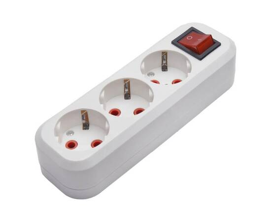 Колодка Feron Stekker 3гн с/з PST1631120 39014