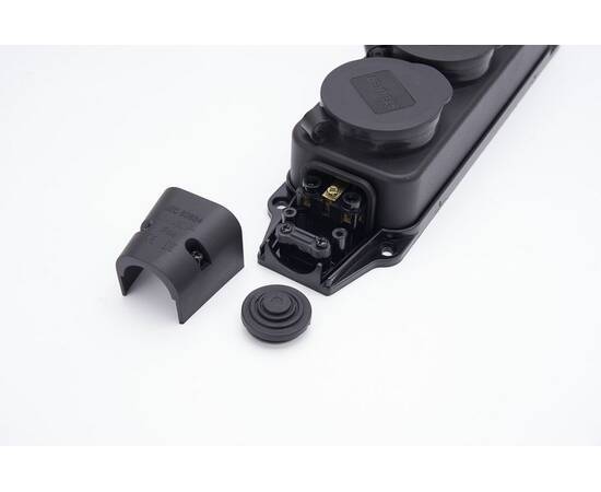 Колодка Feron Stekker 4гн с/з с крышкой RST162444 39019, изображение 3