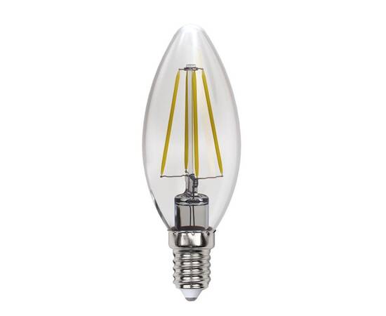Лампа светодиодная филаментная (UL-00005899) Uniel E14 13W 3000K прозрачная LED-C35-13W/3000K/E14/CL