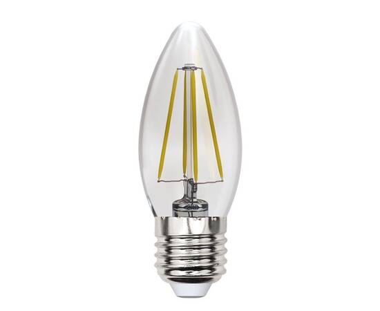 Лампа светодиодная филаментная (UL-00005901) Uniel E27 13W 3000K прозрачная LED-C35-13W/3000K/E27/CL