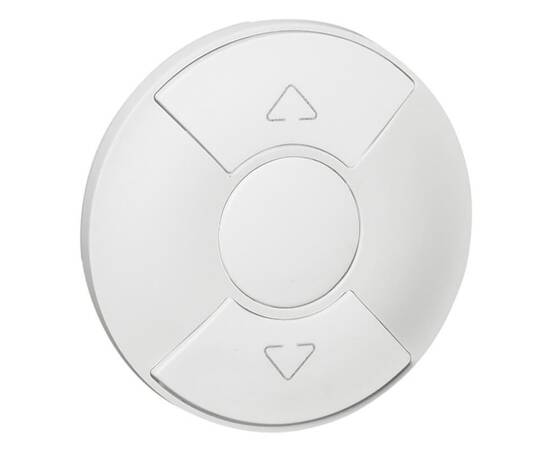 Клавиша Legrand Celiane жалюзи белая 068153