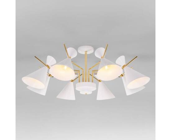 Люстра на штанге Eurosvet 70114/8 белый Smart a047643